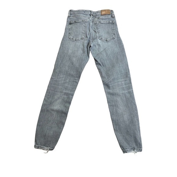 Zara's Women's Denim Collection Size 4 Distressed Gray Jeans - Picture 3 of 6